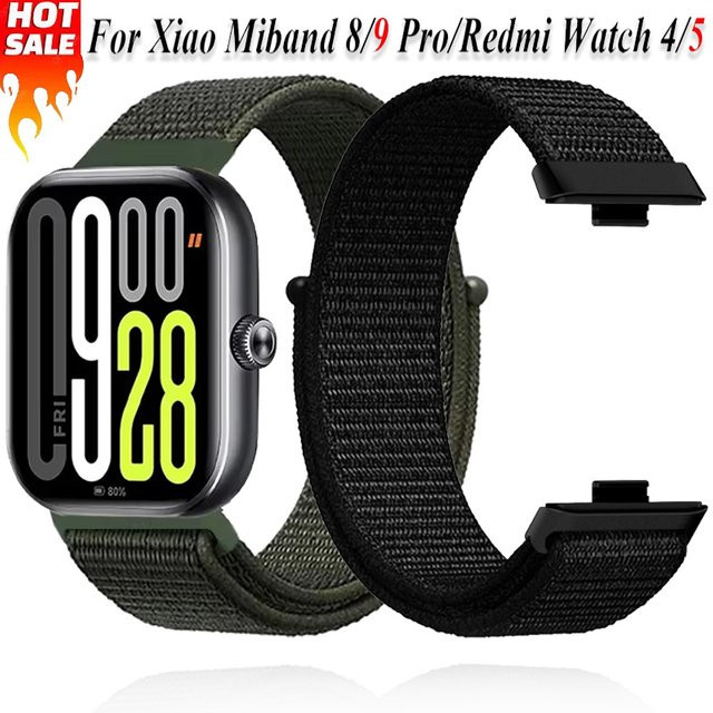 Xiaomi Uhrenarmband Nylon, Schwarz, Unisex - Bild 1