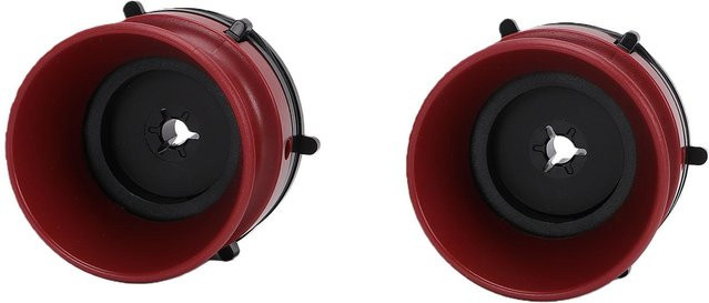 2 Stück Fishine NAB Nabenadapter in Rot passend für Studer Spulentonbandgerät 10 Zoll - Bild 1