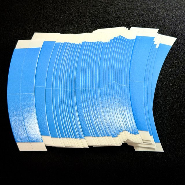 Doppelseitiges Haarklebeband für Spitzenperücken-Verlängerung, Blau - Bild 1