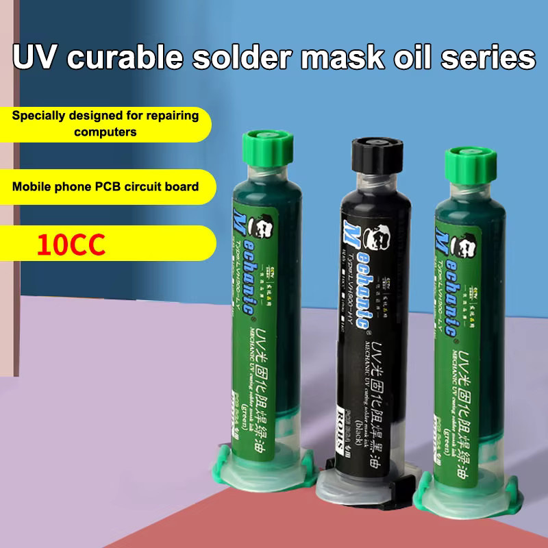 UV-Lichtempfindliche Lötmaskentinte für BGA PCB Motherboards in 6 Farben zum Schutz vor Korrosion und Lichtbogenbildung - Bild 2