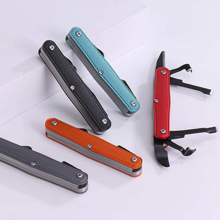 Zusammenklappbares Whittling-Multitool für Holzschnitzerei und Holzbearbeitung in Rot - Bild 2