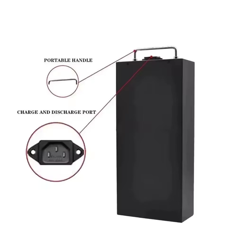ALalito Li-Ion Akkupack 60V in Schwarz für 250-2000W Motorradbatterien - Bild 3