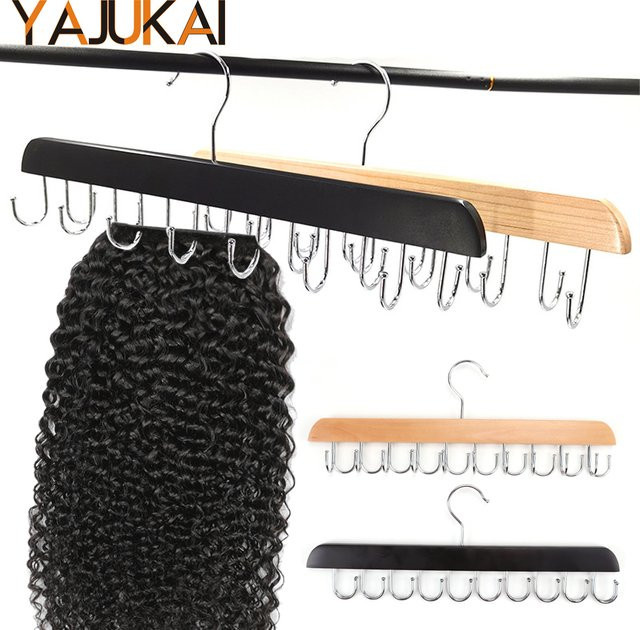 Yajukai Haarverlängerungs-Halter Organizer, Schwarz, 2 Stück - Bild 1