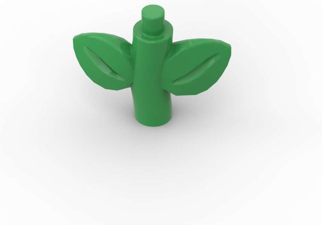 ixBricks Pflanzenstamm Stiel mit Bar Bausteine Halter 10-teiliges Set - Bild 1