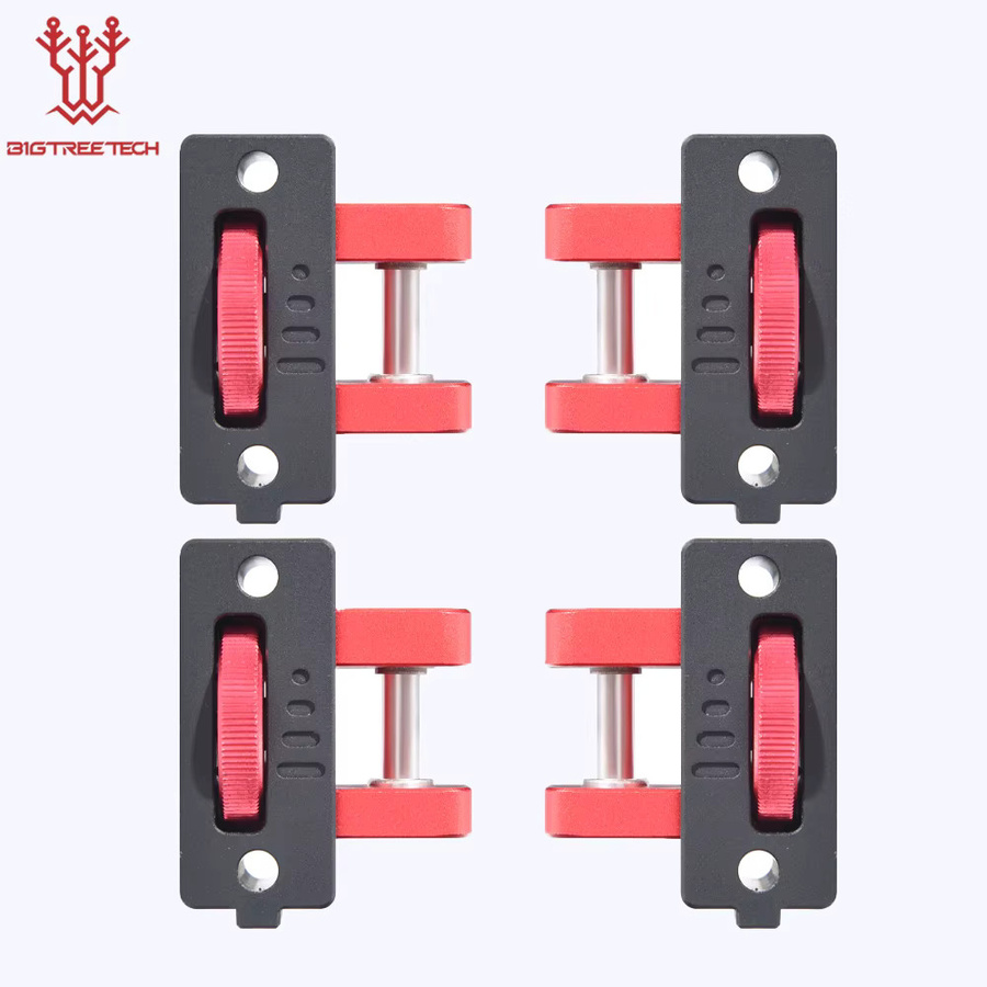 Bigtreetech CNC-Werkzeug Z-Achsen-Spanner für Voron 1.0 R1 R2 3D-Drucker in Rot - Bild 2