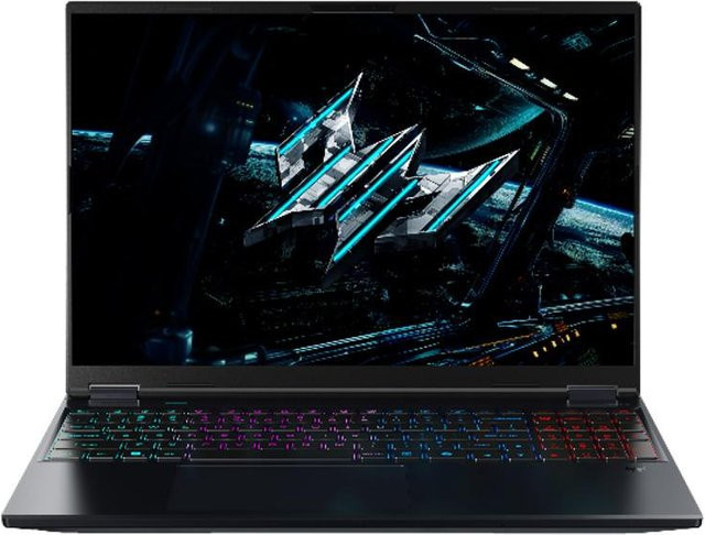 Acer Predator Helios Neo 16S AI Gaming-Notebook, 16 Zoll, OLED WQXGA, Intel Core Ultra 9 275HX, 32 GB RAM, 1 TB SSD, RTX 5070 Ti, Schwarz - Bild 1