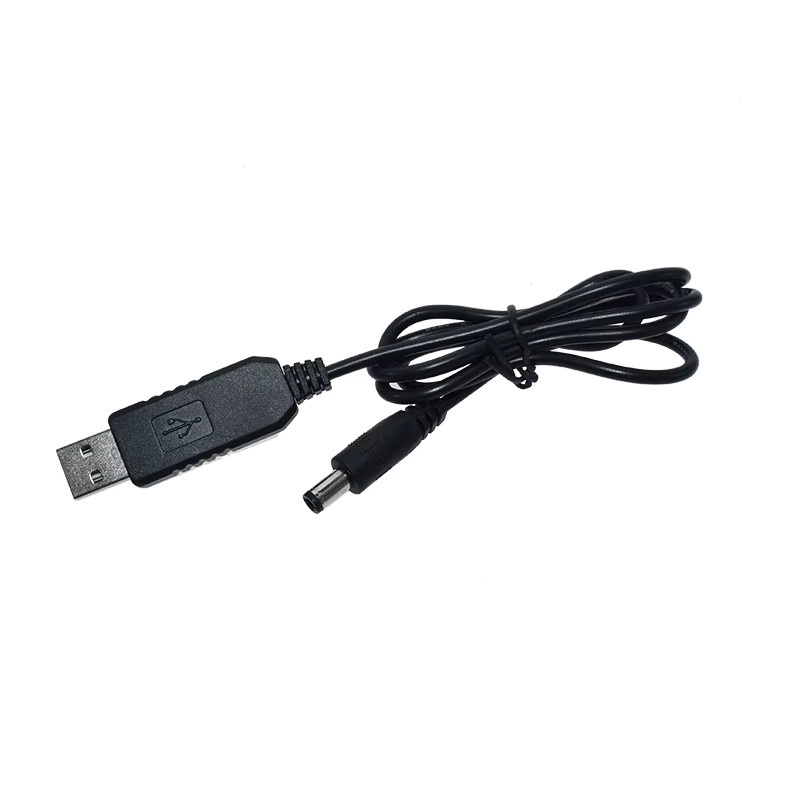 Si Tai&SH USB Power Boost Line Step UP Modul DC 5V zu DC 9V / 12V Konverter Adapterkabel mit 2,1x5,5mm Stecker in Schwarz - Bild 2