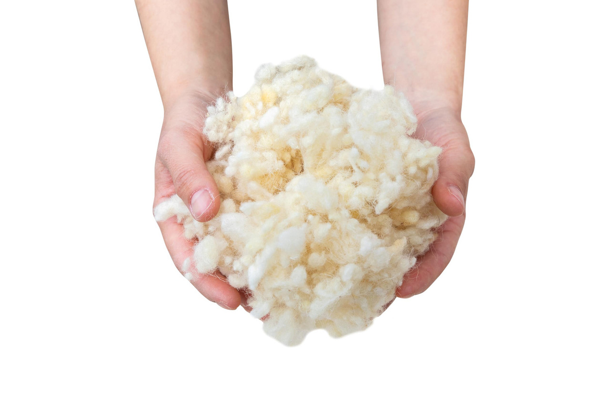 Steinbach Filter Wool Flakes aus 100% weißer Schurwolle für Sandfilteranlagen, 700 g - Bild 1