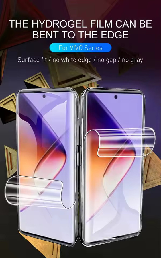3er-Set Hydrogel Displayschutzfolien für Samsung Galaxy A55 A54 A13 A53 A52 A12 A22 A33 A32 A51 A52S A35 A72 A71 A14 S10E S20 FE, transparent - Bild 6