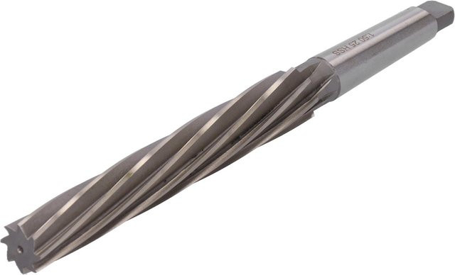 Koogeelife Spiral HSS Maschinensenker mit Kegelschaft, 8-Schneiden Senkwerkzeug aus Edelstahl, Farbe: Silber, Durchmesser: 25,0 mm - Bild 1