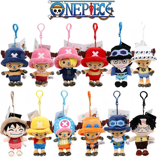Bandai One Piece Plüsch-Anhänger, Puppe, 12-teiliges Set - Bild 1
