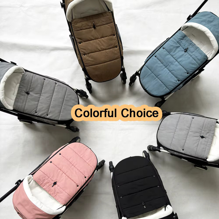 Universeller wasserdichter Kinderwagen-Fußsack in Grün, passend für Bugaboo alle Serien sowie YOYO, YOYO2 und YOYO3, faltbar und waschbar - Bild 4