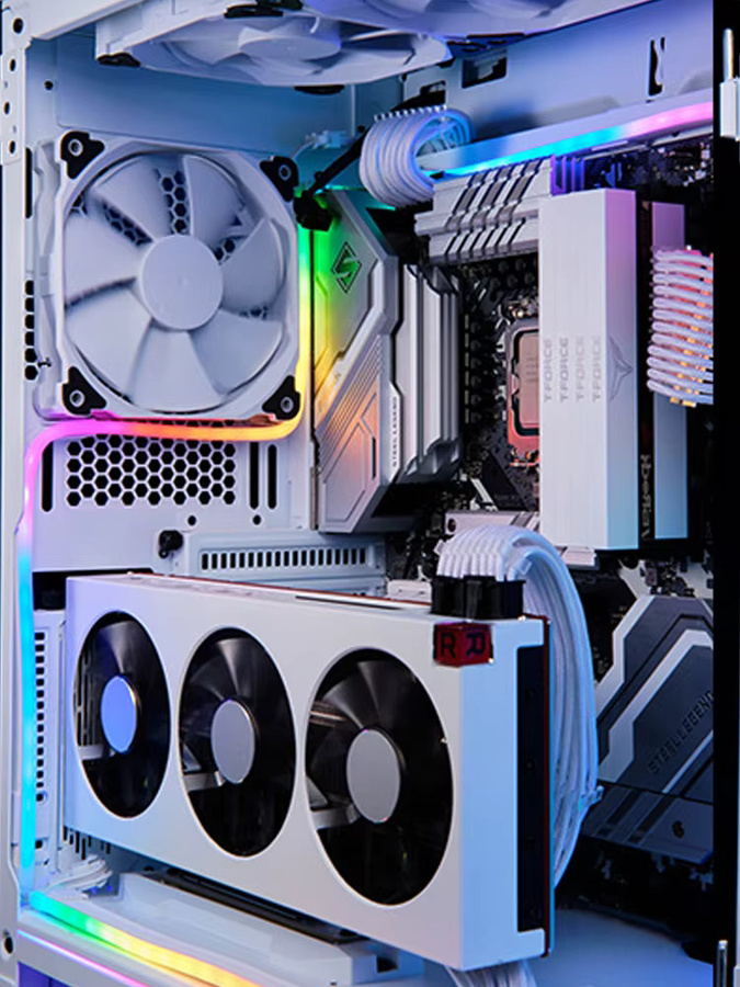 Phanteks Neon Flex RGB LED-Lichtleiste für PC-Gehäuse, Multicolour, 5V 3Pin, AURA SYNC kompatibel - Bild 5