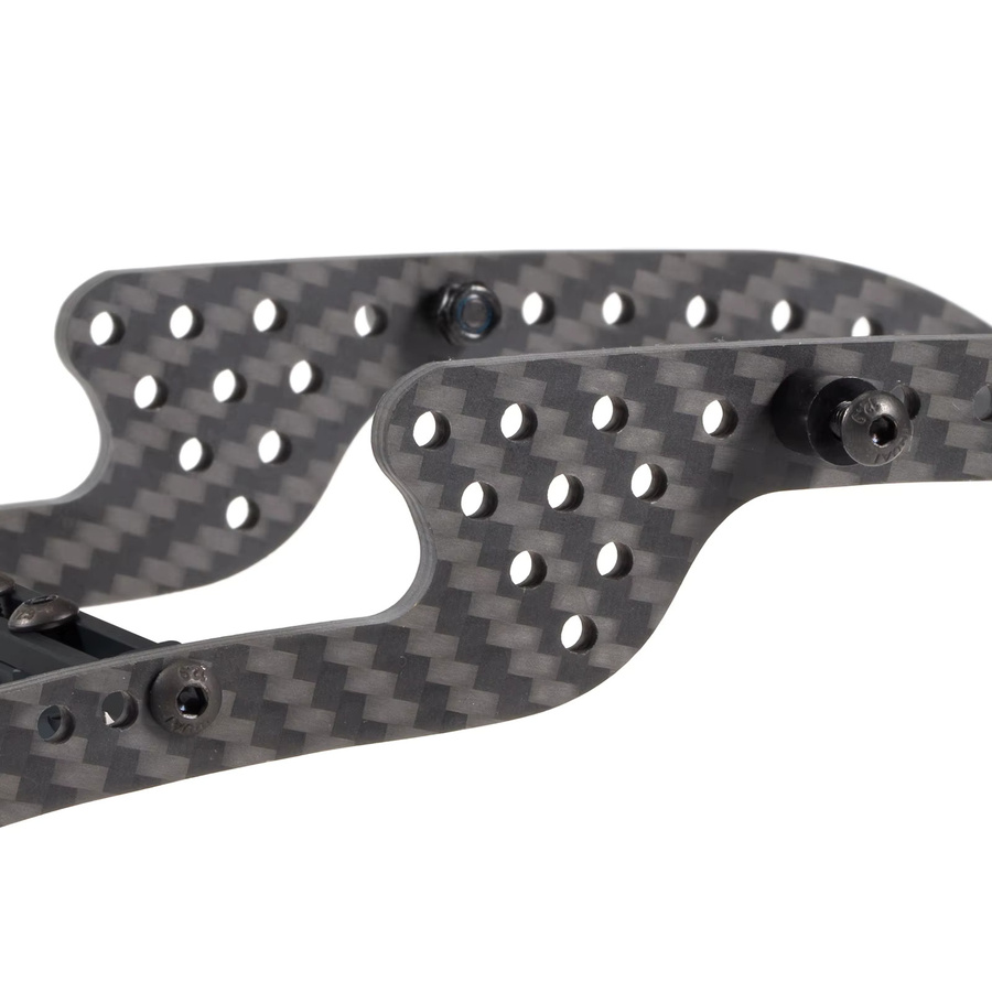 Crawl Dragon Hi-Low Cheater LCG Chassis Kit und Link Set, Kohlefaser, Maßstab 1:10 - Bild 5