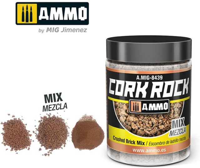 AMMO by MIG Jimenez Crushed Brick Mix, Braun, 100ml - Bild 1