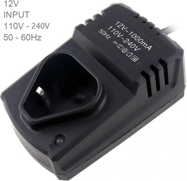 DiGiYes Tragbares Multifunktions-Li-Ionen-Ladegerät 12 V DC in Schwarz - Bild 1