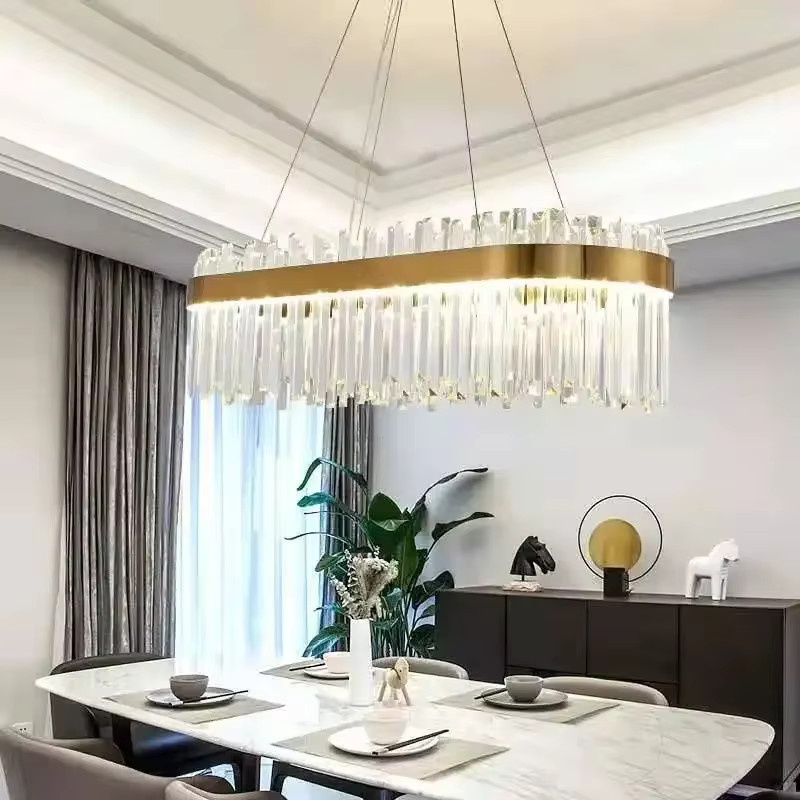 ZIMULONG Luxus LED Kristall Pendelleuchte für Wohnzimmer und Restaurant - Bild 3