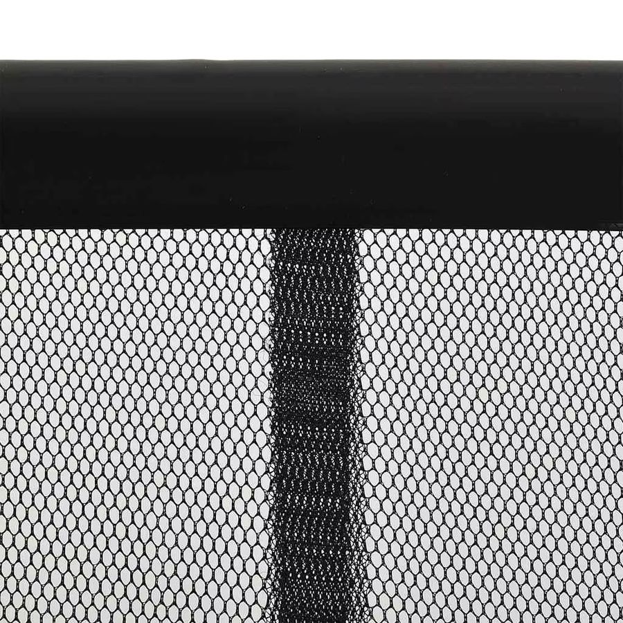 VIDAXL Moskitonetz als schwarzer Netzvorhang aus Polyester, Breite: 100 cm, Höhe: 220 cm - Bild 1