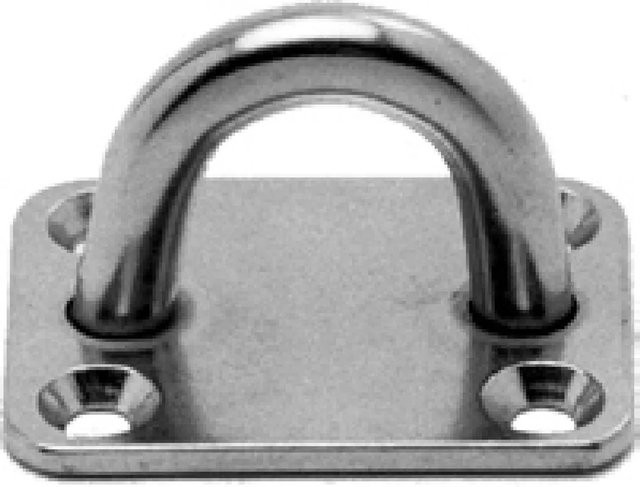 Seilflechter Deckplatte aus Edelstahl in Silber, 5 mm - Bild 1