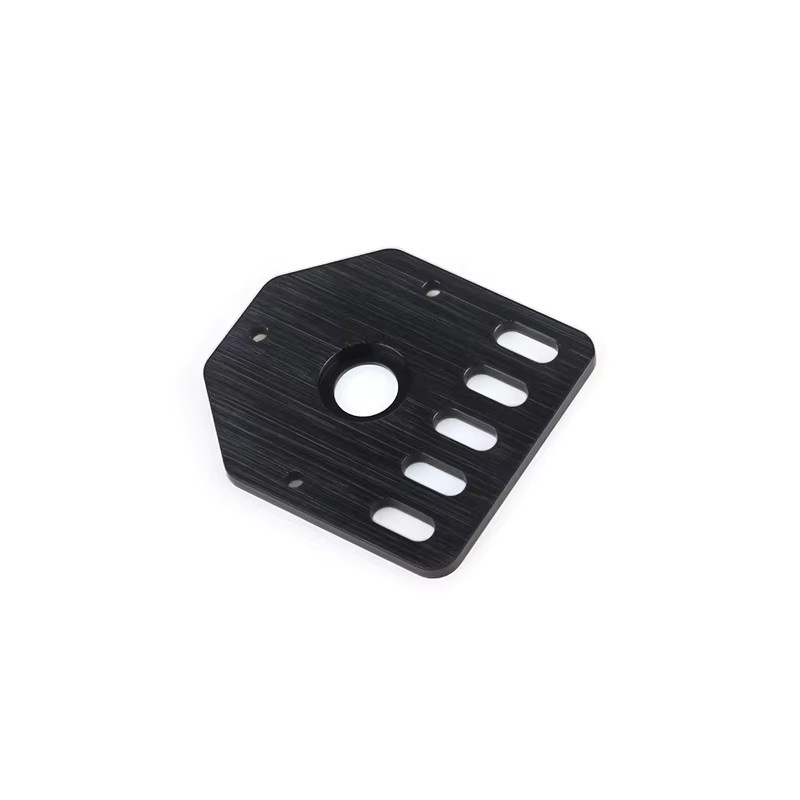 Openbuilds Endmontageplatte für Nema17 und Nema23 Schrittmotoren mit V-Nut, Farbe: Schwarz, Dicke: 3 mm - Bild 1