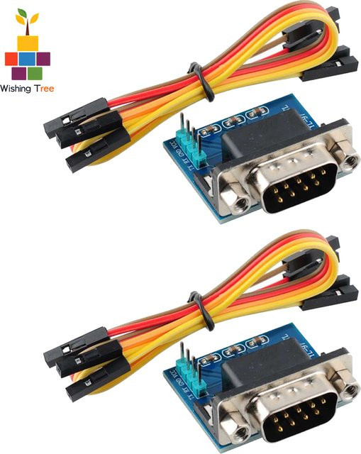 Stemedu MAX3232 RS232 zu TTL Serieller Konverter mit DB9 Stecker für Arduino und STM32 Programmierung - Bild 1