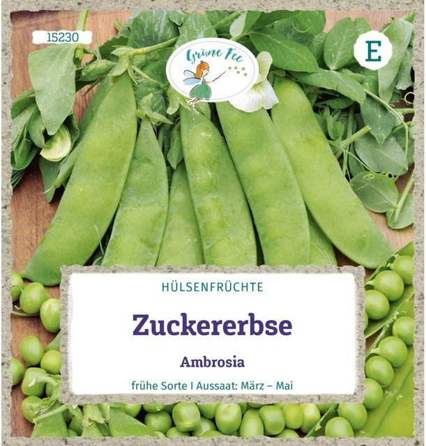 Ambrosia Grüne Fee Zuckererbse Saatgut - Bild 1