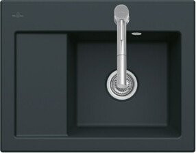 Villeroy & Boch Einbauspüle Subway 45 Compact links in Chromite CeramicPlus - Bild 1