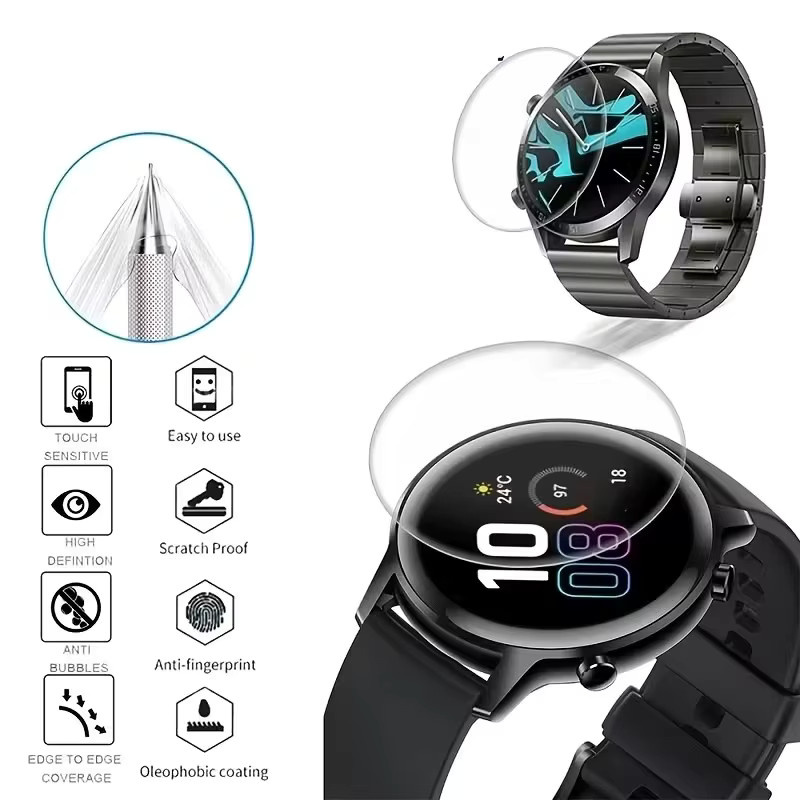 Garmin Displayschutzfolie Hydrogel, transparent, Smartwatch-Folie - Bild 4