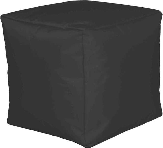 Licardo Sitzwürfel Soft Body aus Nylon in Anthrazit B/T/H: 40 x 40 x 40 cm - Bild 1