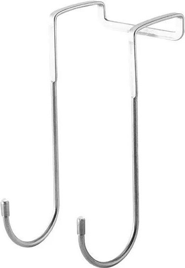 Yiran Furniture Doppelter S-Haken aus Edelstahl 304 in Silber zur Aufbewahrung für Küche und Badezimmer - Bild 1