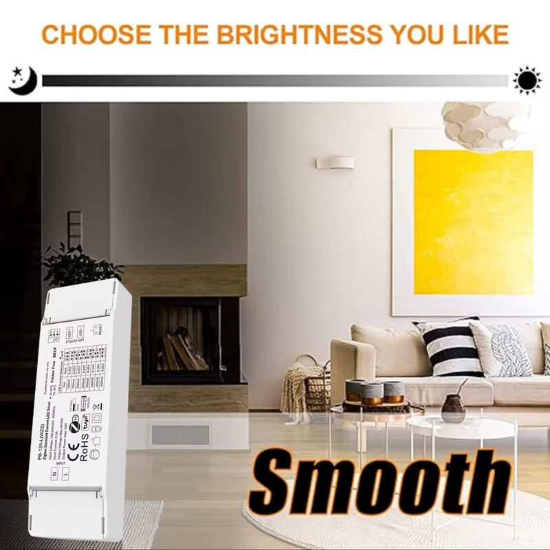 CENFAYA Zigbee 3.0 Dimmbarer LED-Treiber, 12 Watt, 12 V, Smart Control via App und Sprache, Weiß - Bild 2