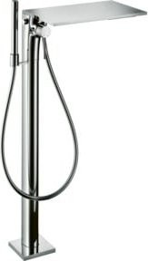 Hansgrohe Axor Massaud Bodenstehender Wannen-Einhebelmischer in Chrom poliert - Bild 1