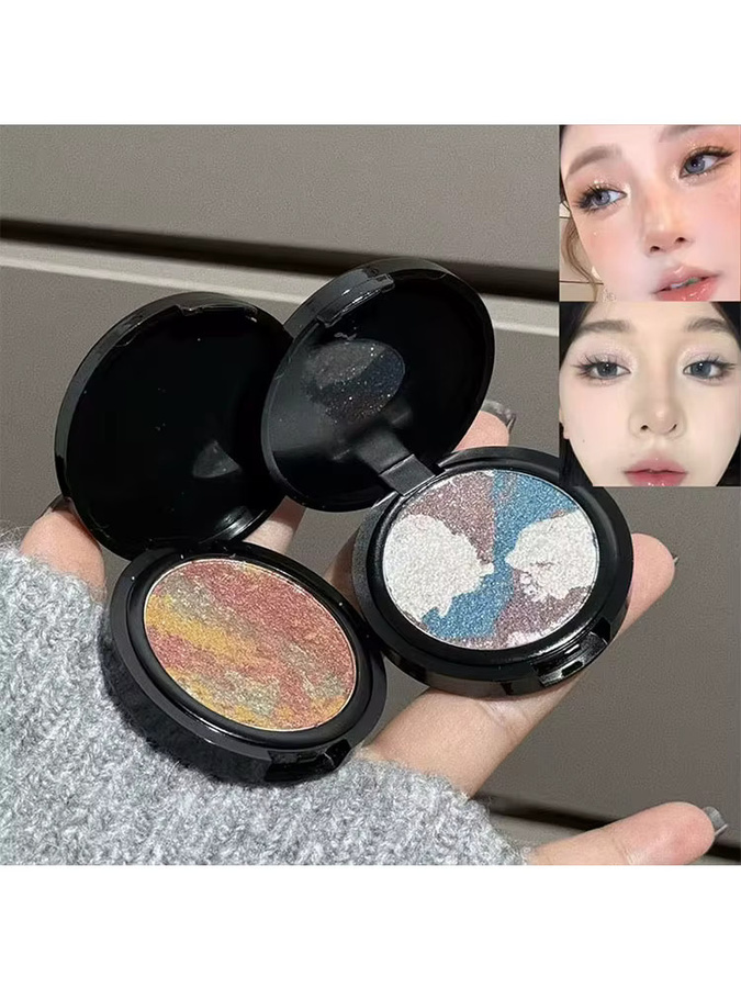 ART VALUE Lidschatten-Palette, perlmuttartig, glitzernd - Bild 6