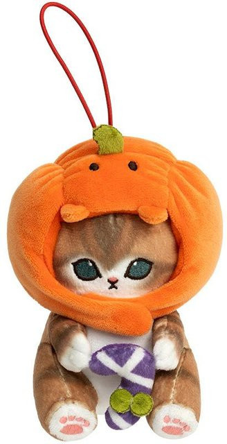 Mofusand Halloween Kürbis Plüschtier - Bild 1