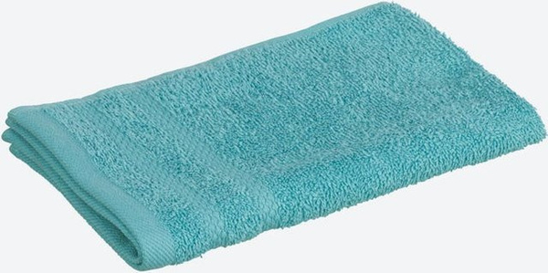 NKD Frottee-Gästetuch CLASSIC aus 100% Baumwolle, Farbe: Turquoise, B/H: 30 x 50 cm