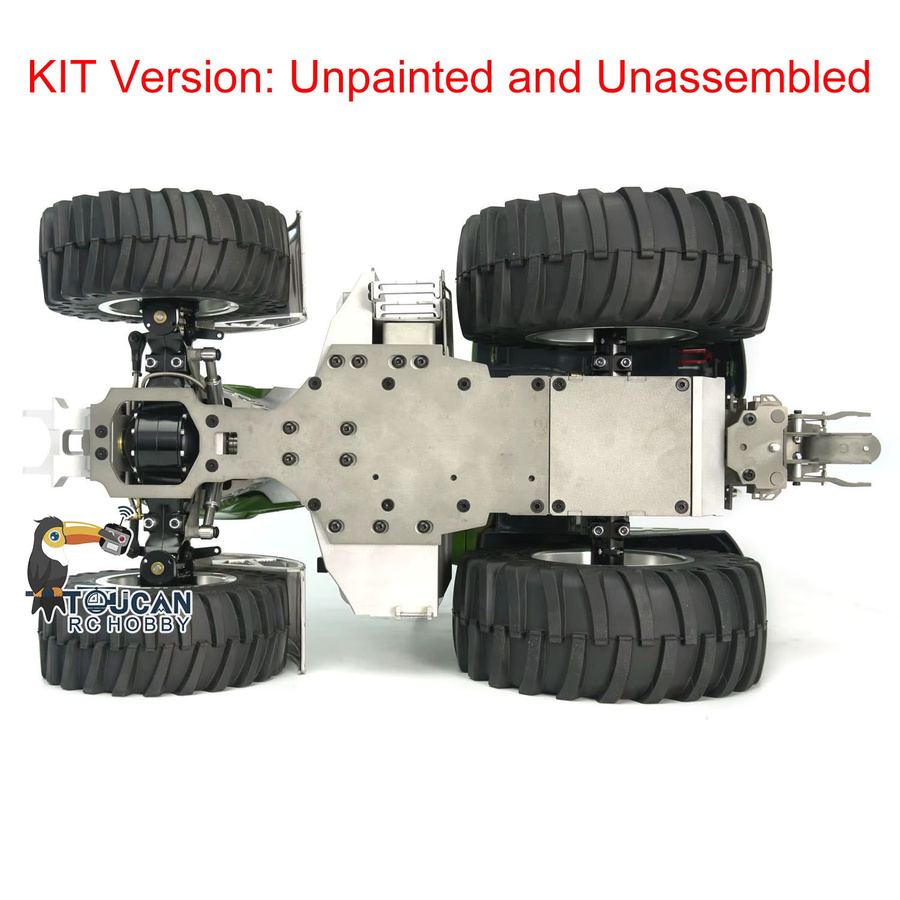 LESU 4X4 Metall Chassis Teil, 1:16, Unlackiert Kits für RC Traktoren - Bild 4