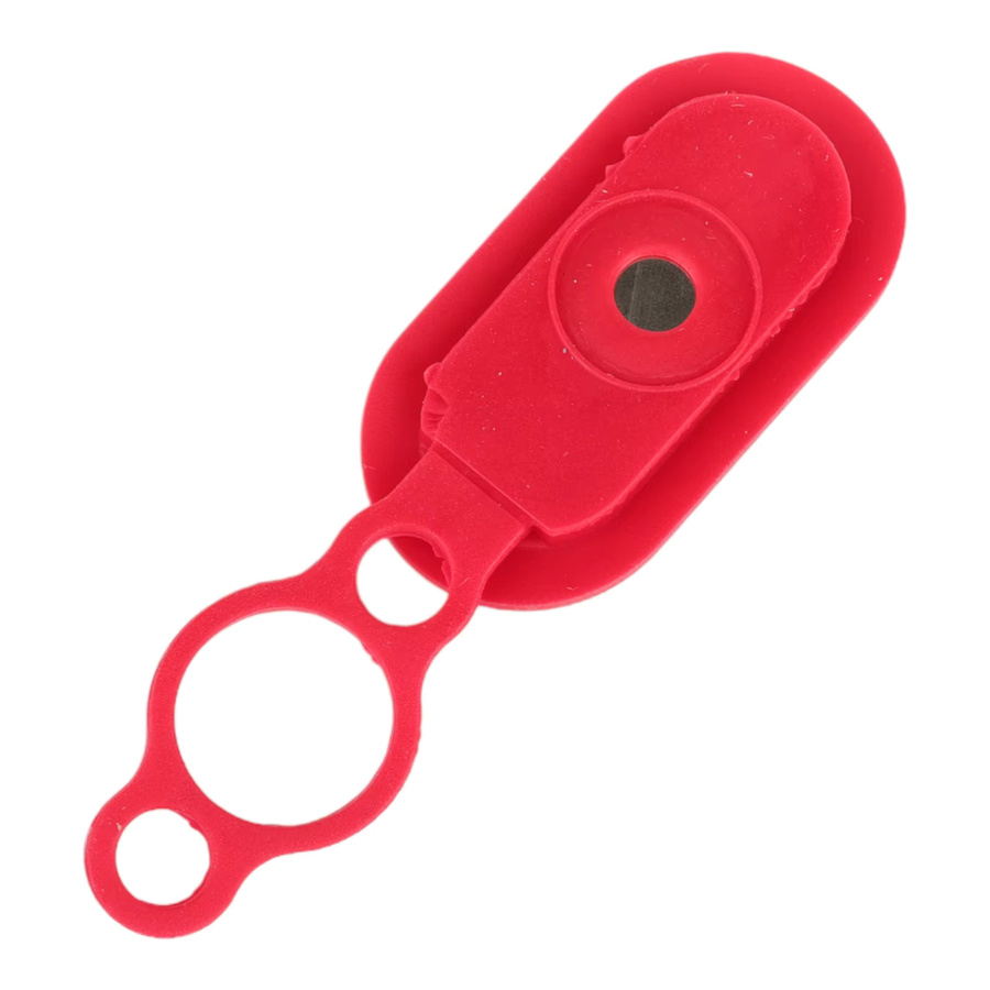 Wasserdichte Ladeport-Abdeckung für Xiaomi Elektrische Roller 4Pro in Rot und Schwarz - Bild 3