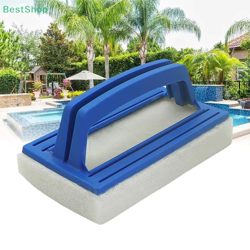 HELTC Pool Reinigungsbürste Schwamm Pinsel für die Poolwand in Blau - Bild 2