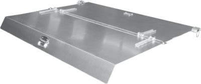 Bauer Deckel für automatischen Kippbehälter Typ EXPO 900, EXPO-E 900, 4A 900 und SK 900, verzinkt, silber - Bild 1