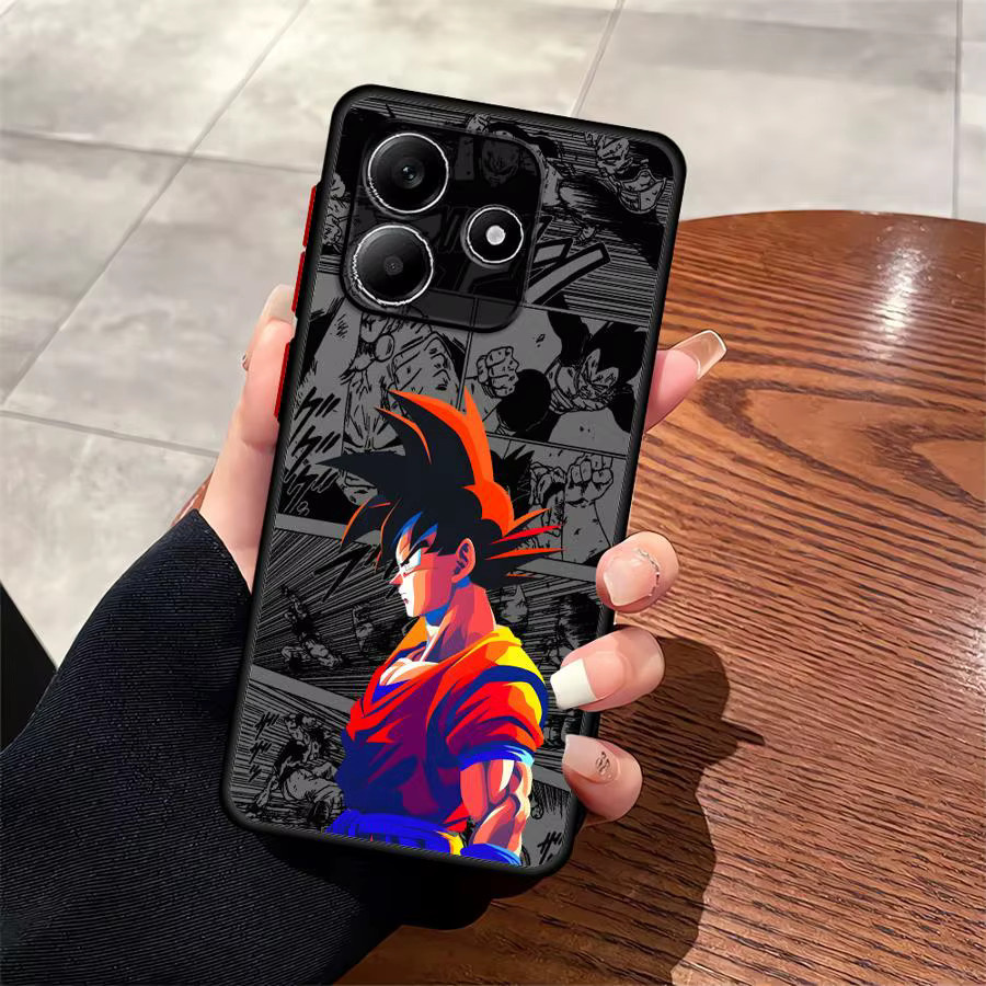 Funda Handyhülle Dragon Ball Goku Comic für Xiaomi Redmi Note Serie in Multicolour - Bild 3