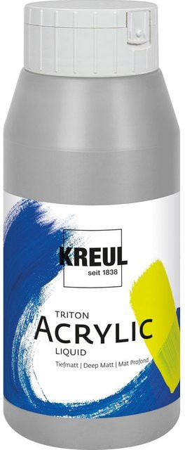 KREUL Triton Acryl-Flüssigfarbe Neutralgrau für Profis - Bild 1