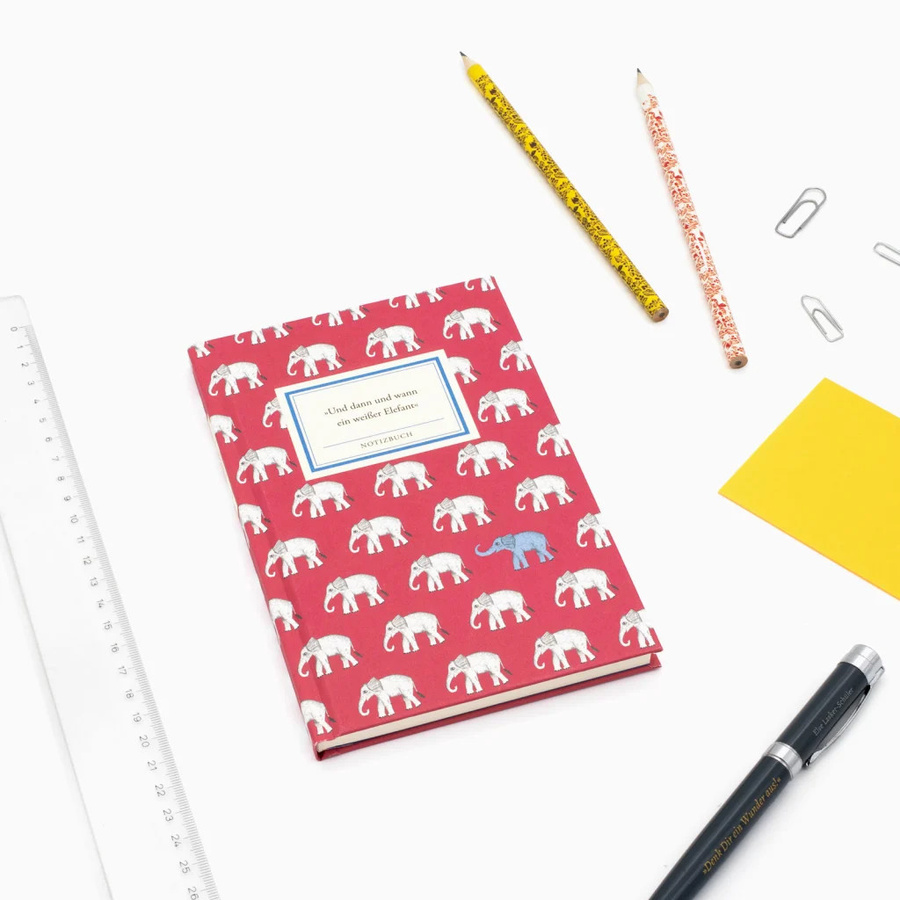 Notizbuch Insel-Bücherei Und dann und wann ein weißer Elefant Hardcover - Bild 2