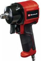 Einhell Druckluft-Schlagschrauber TC-PW 610 Compact in Schwarz-Rot mit 1/2 Zoll Werkzeugaufnahme - Bild 2