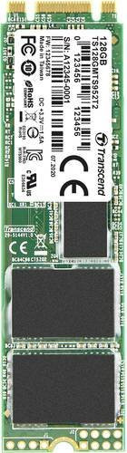 Transcend MTS952T2 Industrial M.2 SATA SSD 128GB 2280 6 Gb/s Green - Bild 1