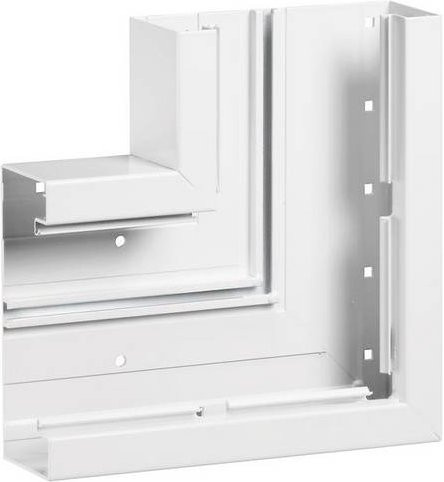 Hager Flachwinkel BRA651705B9016 Weiß B: 17,0 cm, T: 6,8 cm - Bild 1