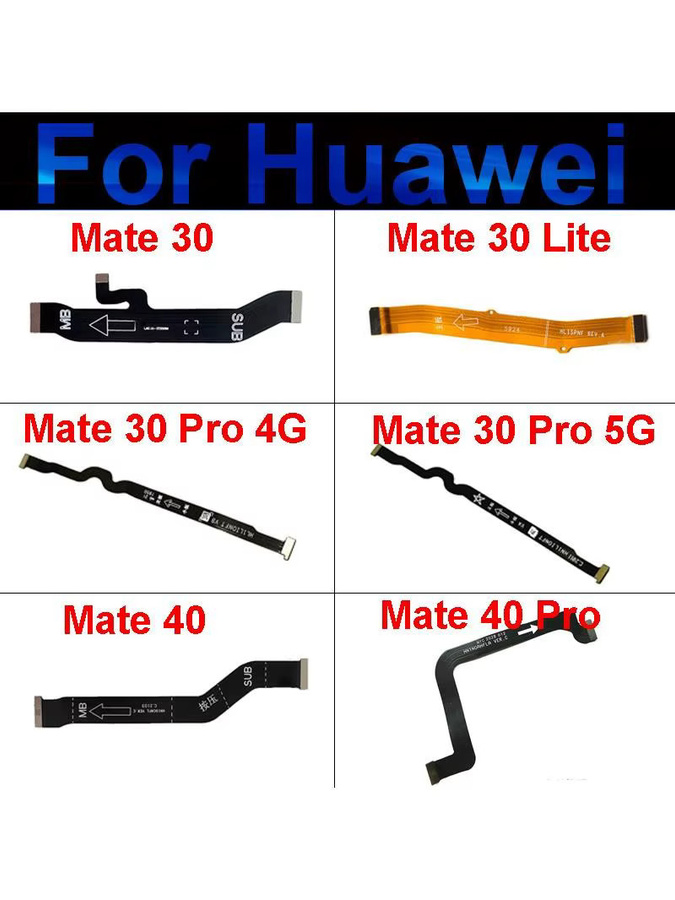 Motherboard Flex Kabel Ersatzteil für Huawei Mate 30 40 Pro 30 Lite 4G und Mate 30 Pro 5G in Schwarz - Bild 2