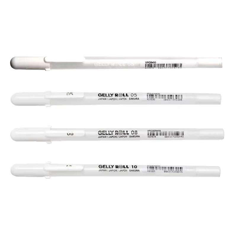 SAKURA Gelly Roll Textmarker Set in Weiß, Silber und Gold für kreative Zeichnungen und Design - Bild 5