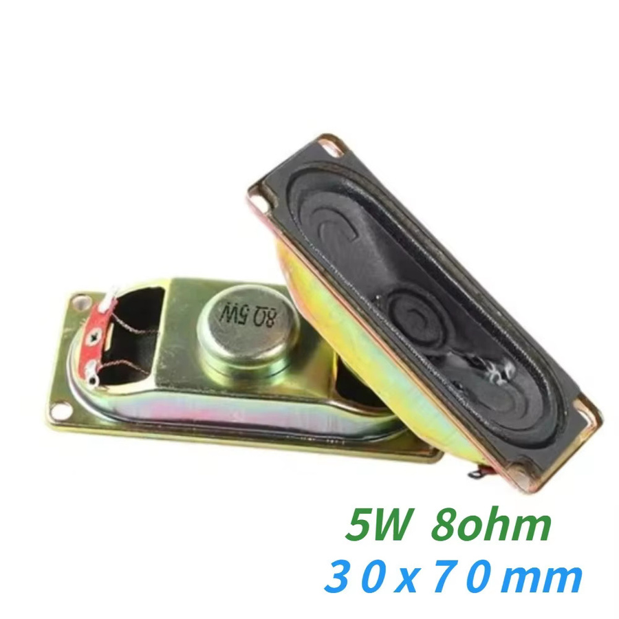 2er-Set Horn Lautsprecher mit LCD-Display 5W 8 Ohm B/H: 70 x 30 mm, Tiefe: 17 mm - Bild 2