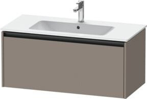 Duravit Waschtischunterschrank Ketho.2 in Grau Matt, wandhängend, B/T/H: 101 x 48 x 44 cm - Bild 1
