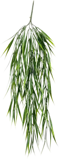 Künstliches Hänge-Gras Luise von Aplanta, Grün, Höhe: 80 cm - Bild 1